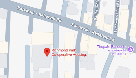Map to Rahatani clinic